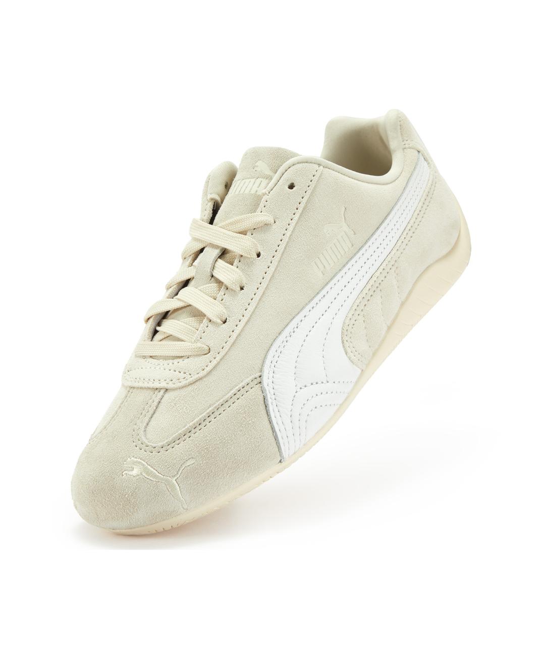 PUMA Бежевые кеды, фото 3