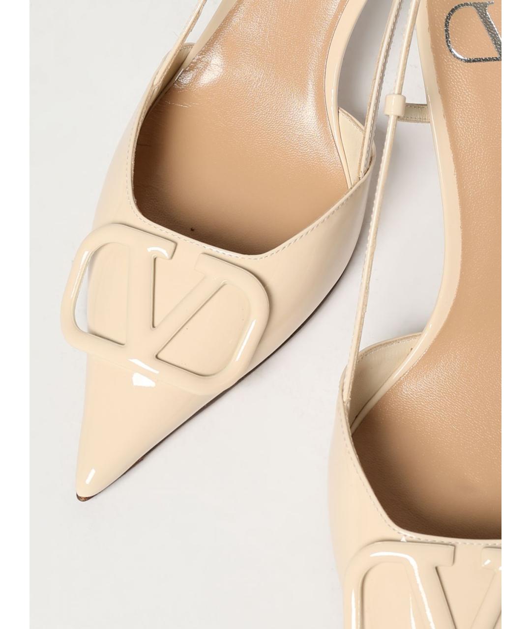 VALENTINO Бежевые туфли, фото 4