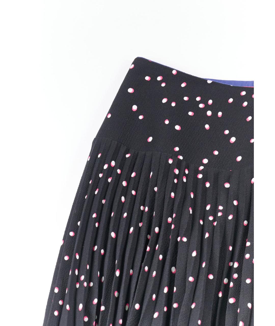 PAUL SMITH Черная полиэстеровая юбка мини, фото 4