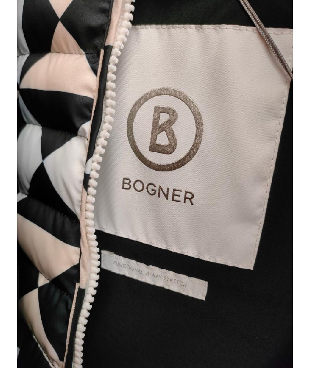 BOGNER Черная полиэстеровая куртка, фото 7