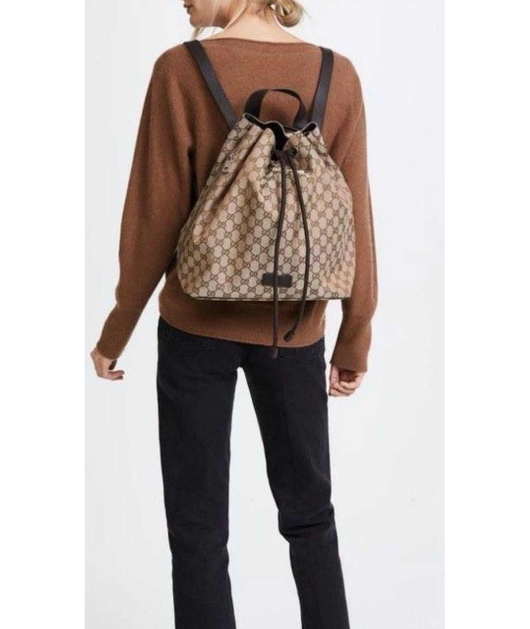 GUCCI Коричневый рюкзак, фото 4