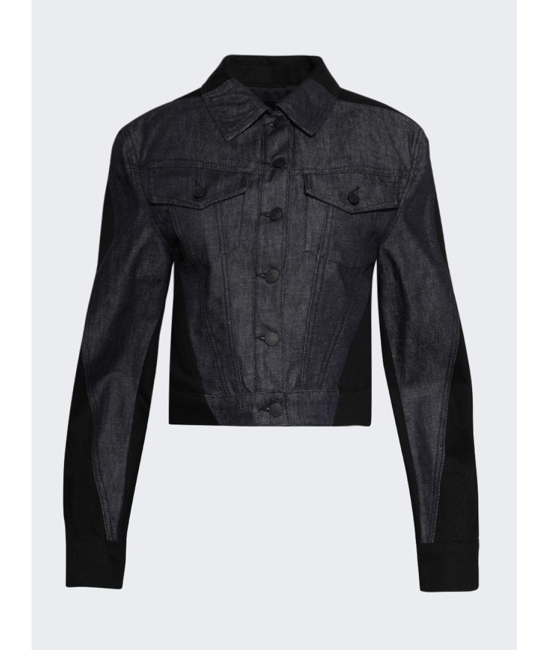 MUGLER Антрацитовая куртка, фото 7