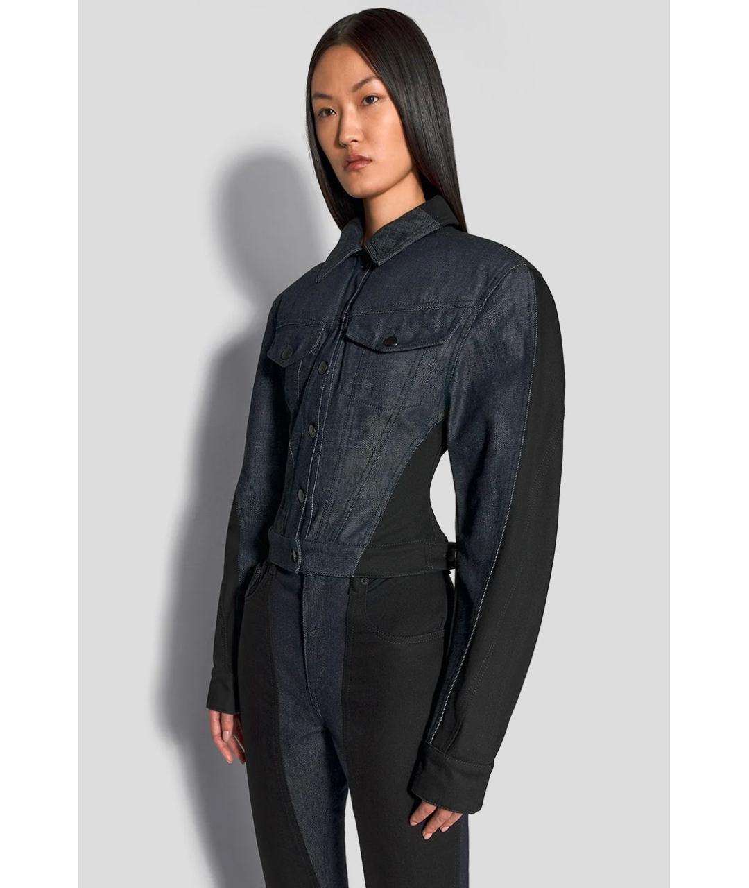 MUGLER Антрацитовая куртка, фото 2