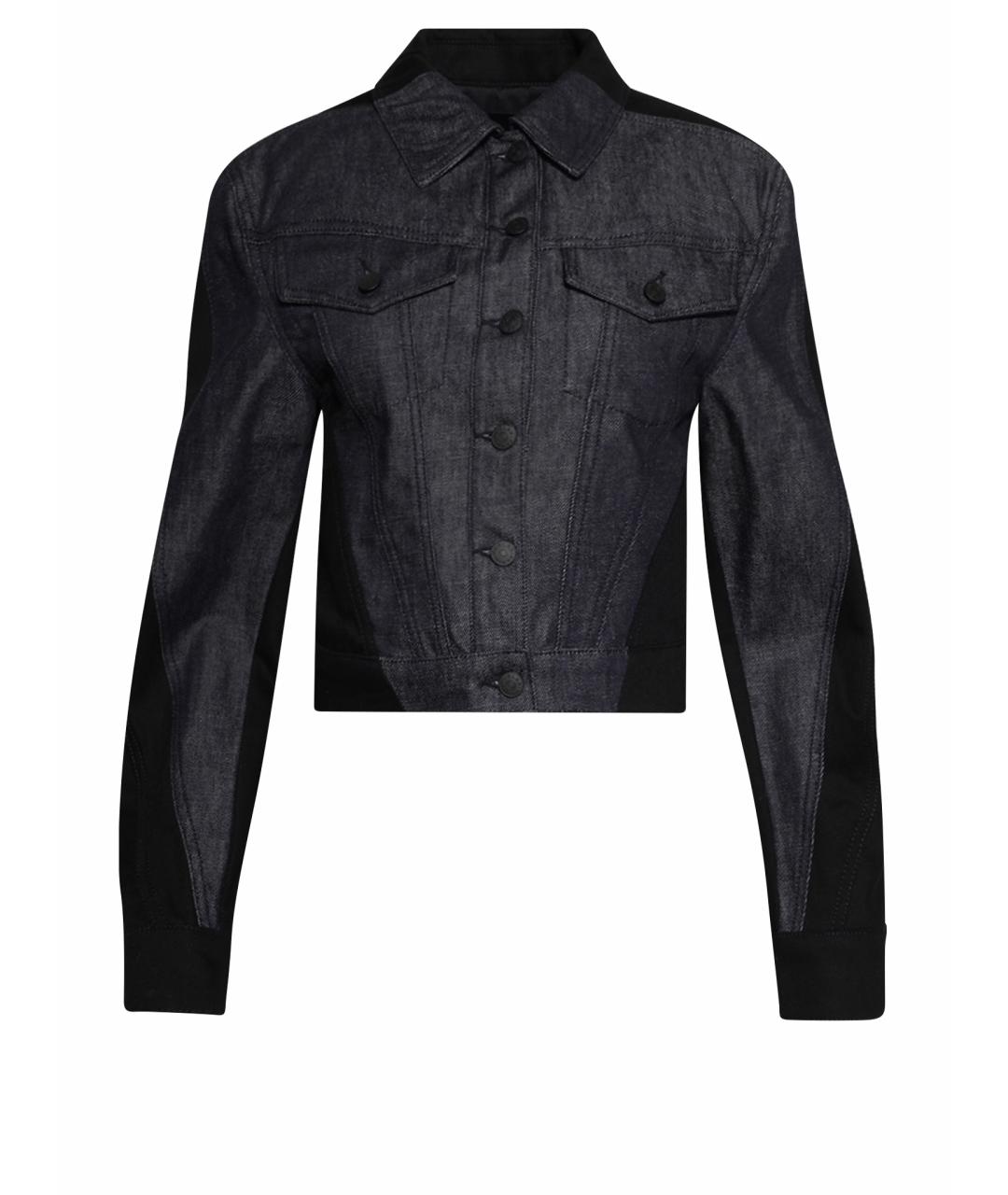 MUGLER Антрацитовая куртка, фото 1
