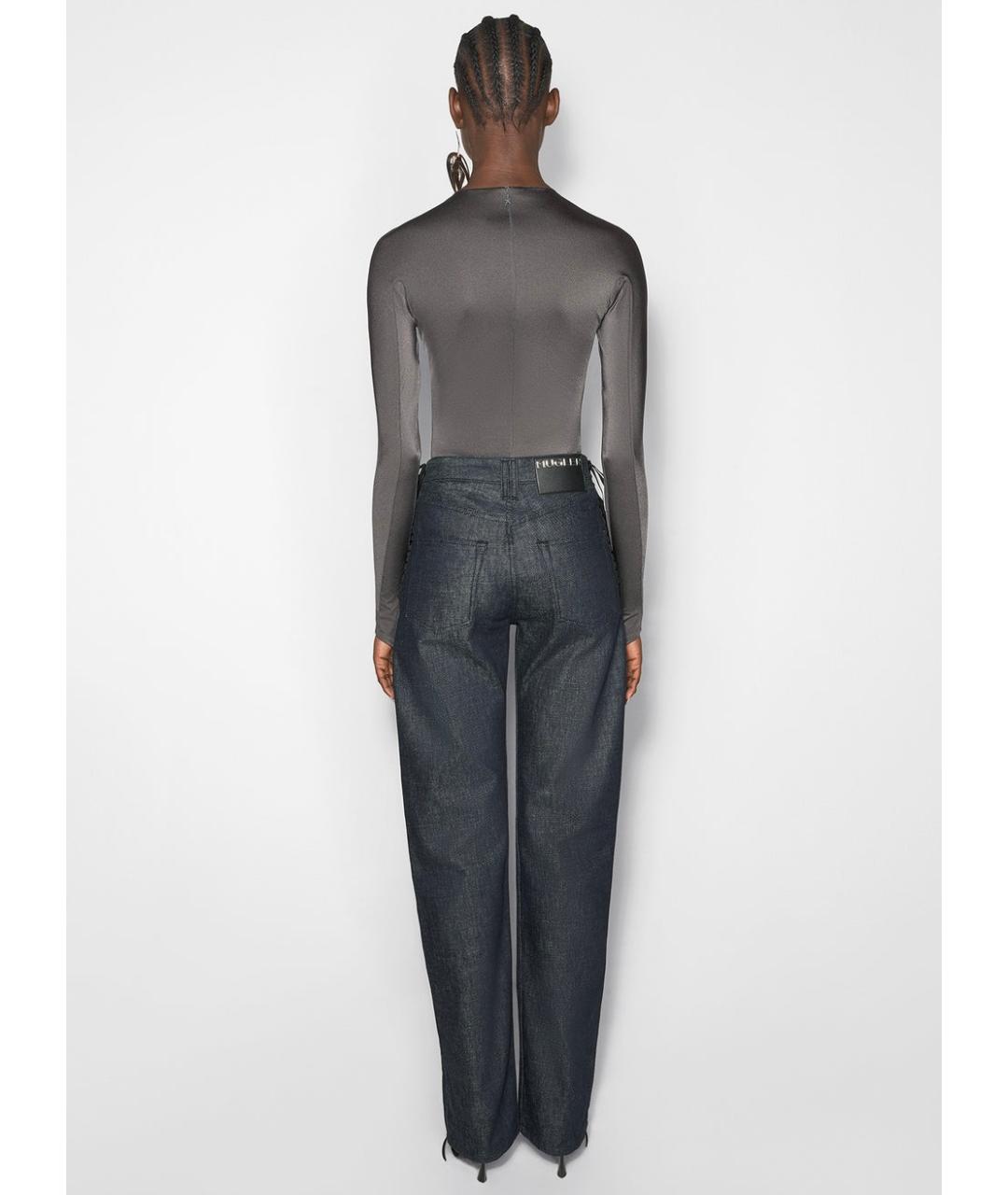 MUGLER Серое боди, фото 3