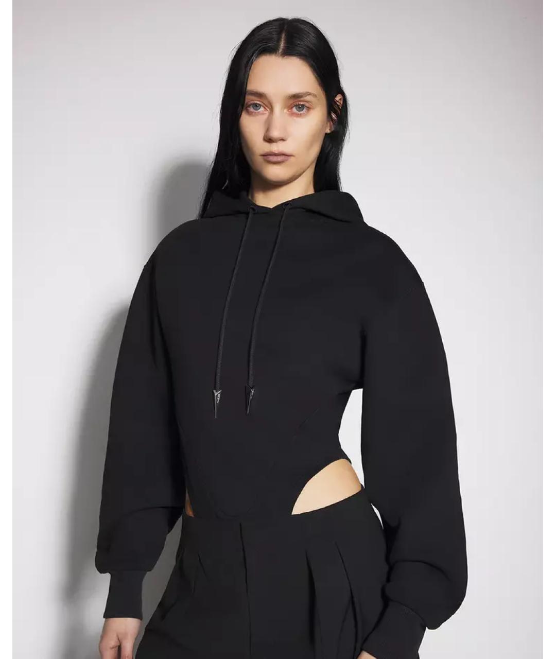 MUGLER Черное боди, фото 3