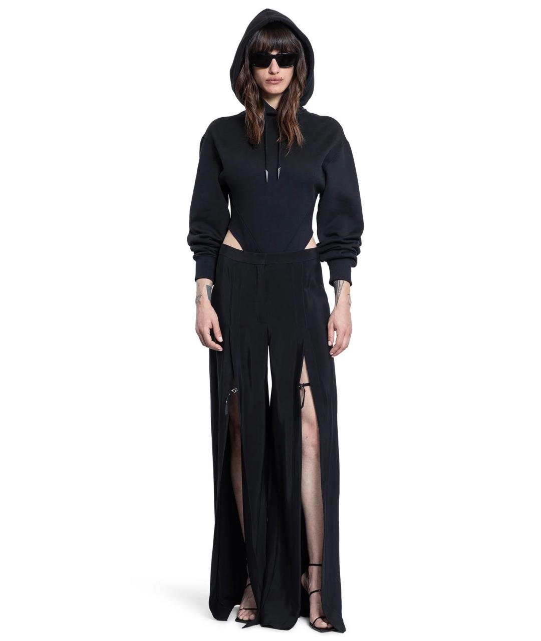 MUGLER Черное боди, фото 8