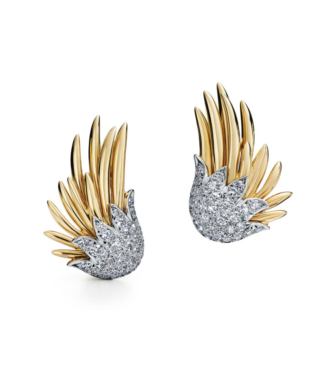 TIFFANY&CO Золотые серьги из желтого золота, фото 1