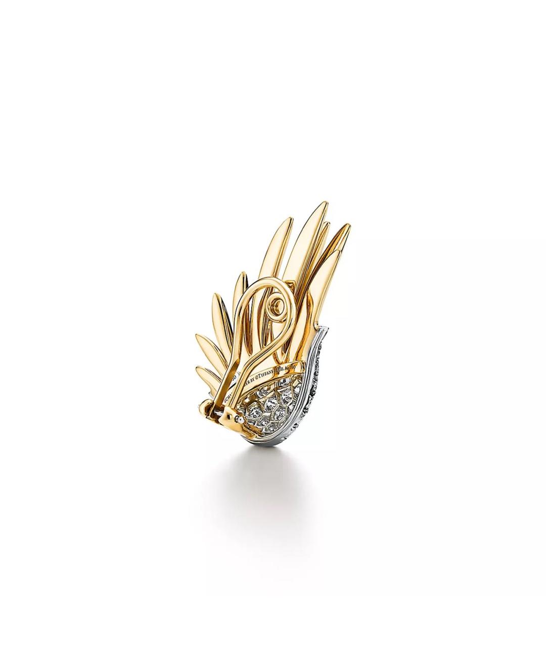 TIFFANY&CO Золотые серьги из желтого золота, фото 4