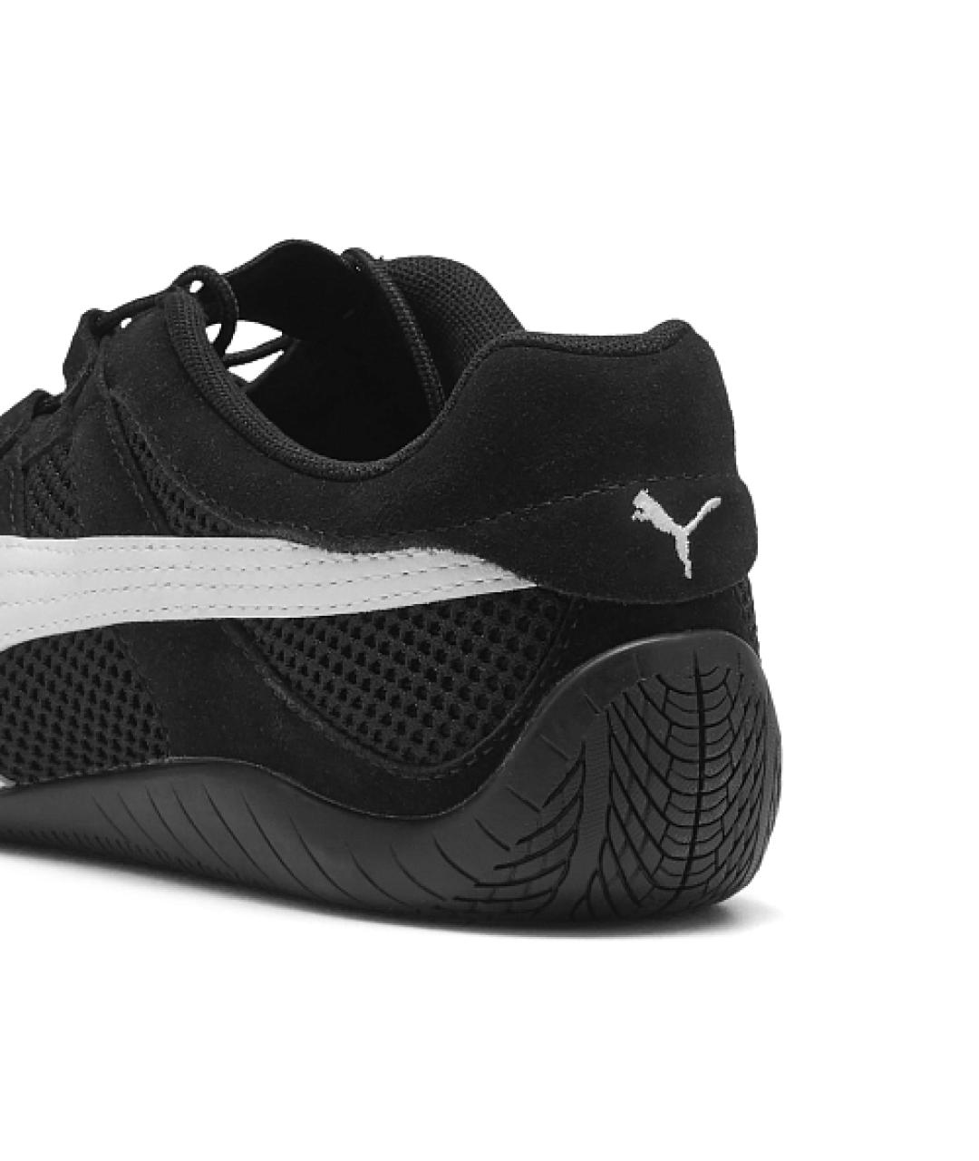 PUMA Черные замшевые низкие кроссовки / кеды, фото 4