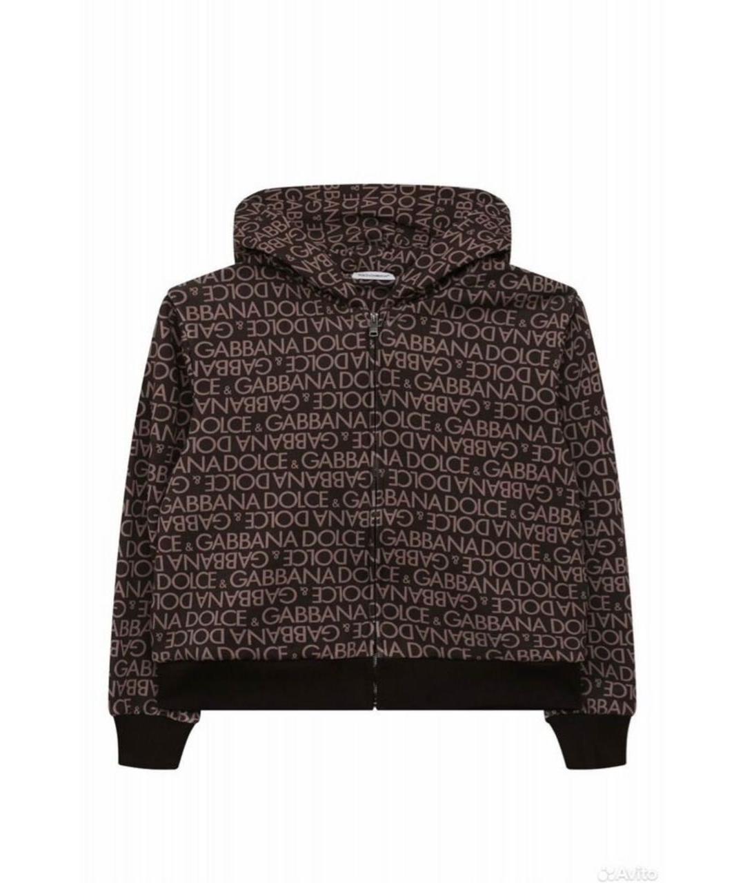 DOLCE & GABBANA KIDS Коричневый комплект, фото 3