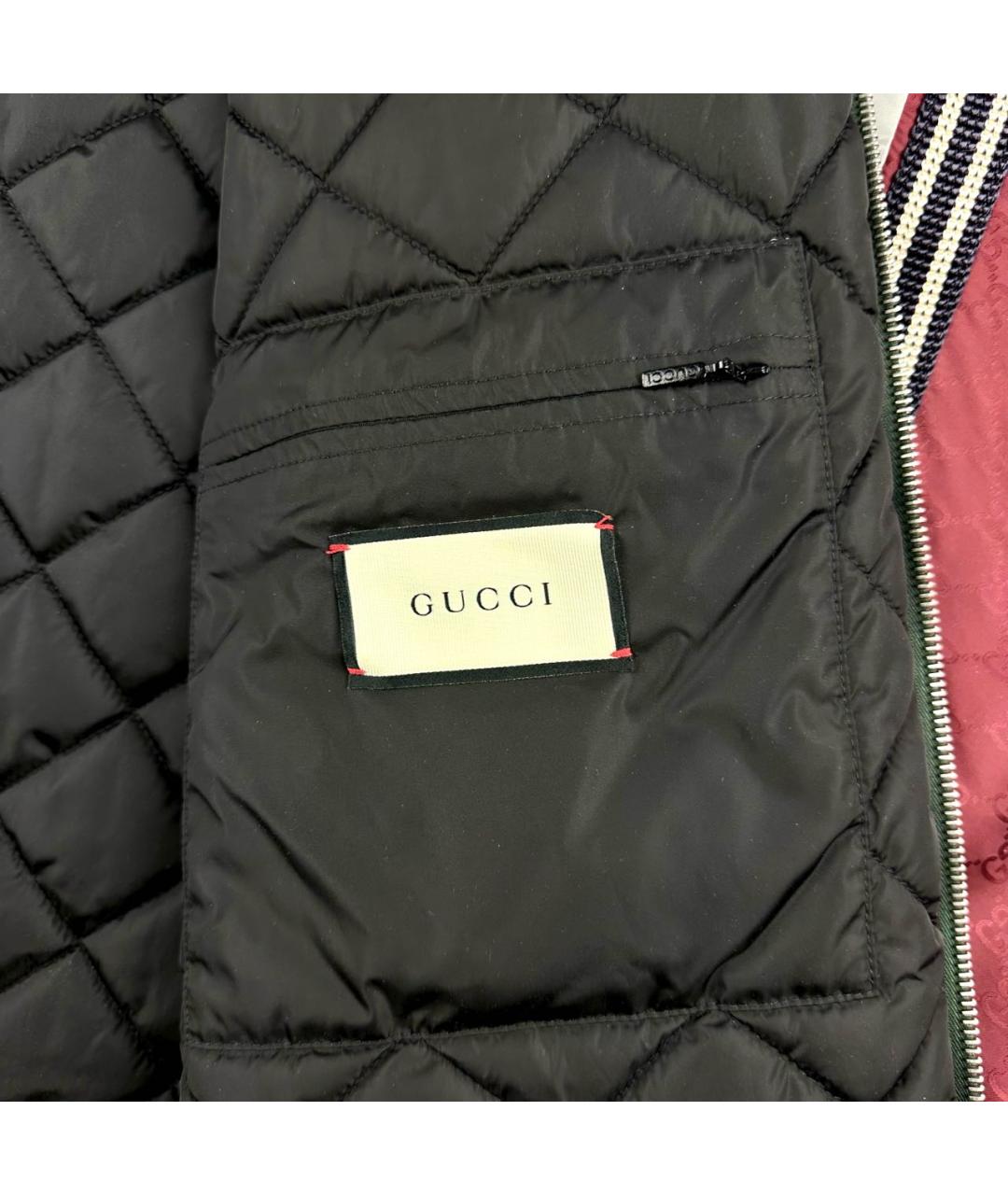 GUCCI Мульти полиэстеровая куртка, фото 4