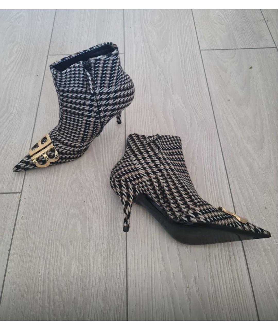 BALENCIAGA Текстильные ботильоны, фото 4