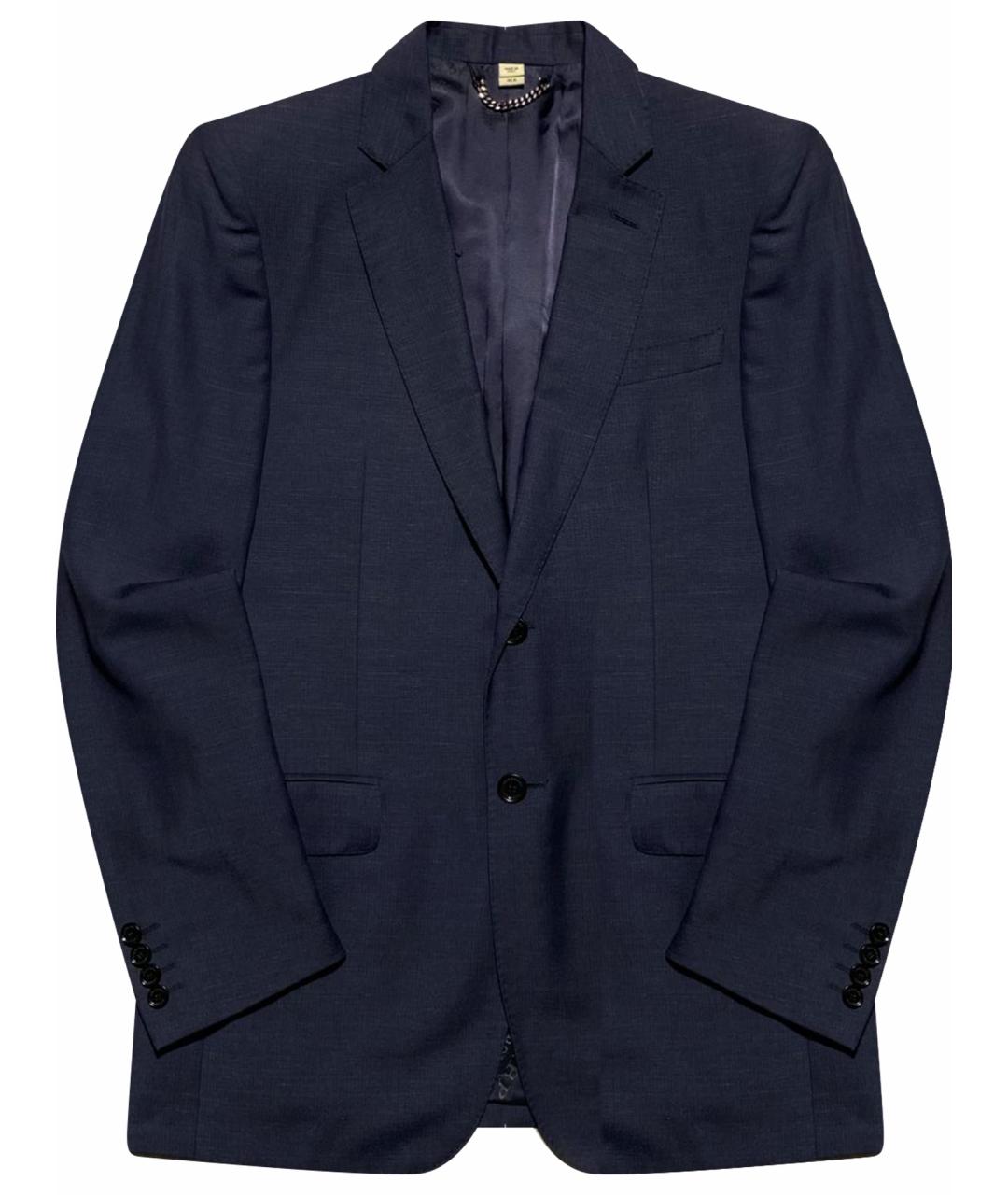 BURBERRY Темно-синий пиджак, фото 1