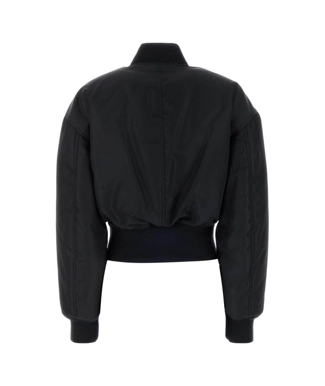 SAINT LAURENT Черная полиэстеровая куртка, фото 2