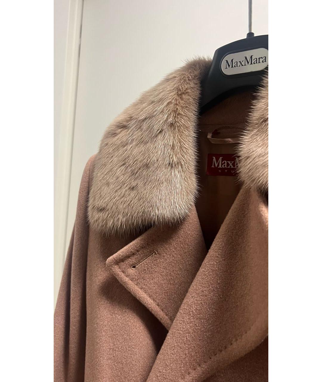 MAX MARA STUDIO Кашемировое пальто, фото 3