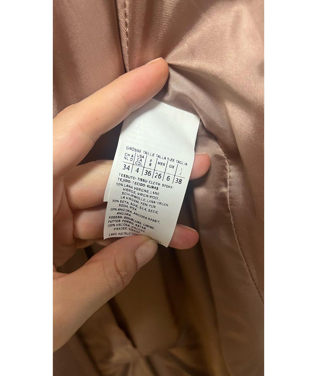 MAX MARA STUDIO Кашемировое пальто, фото 5