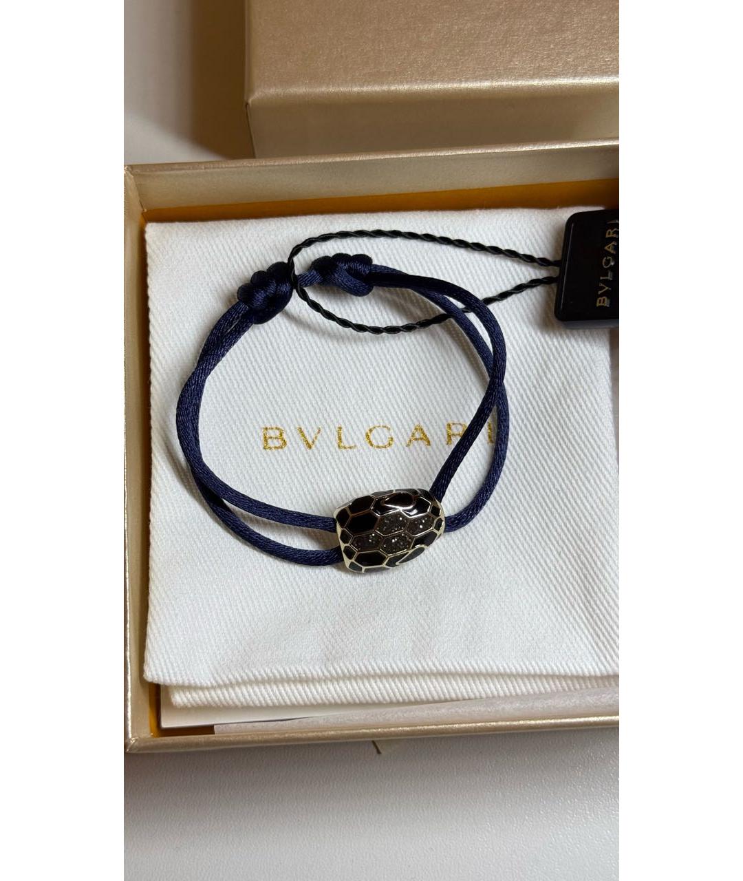 BVLGARI Темно-синий браслет, фото 3