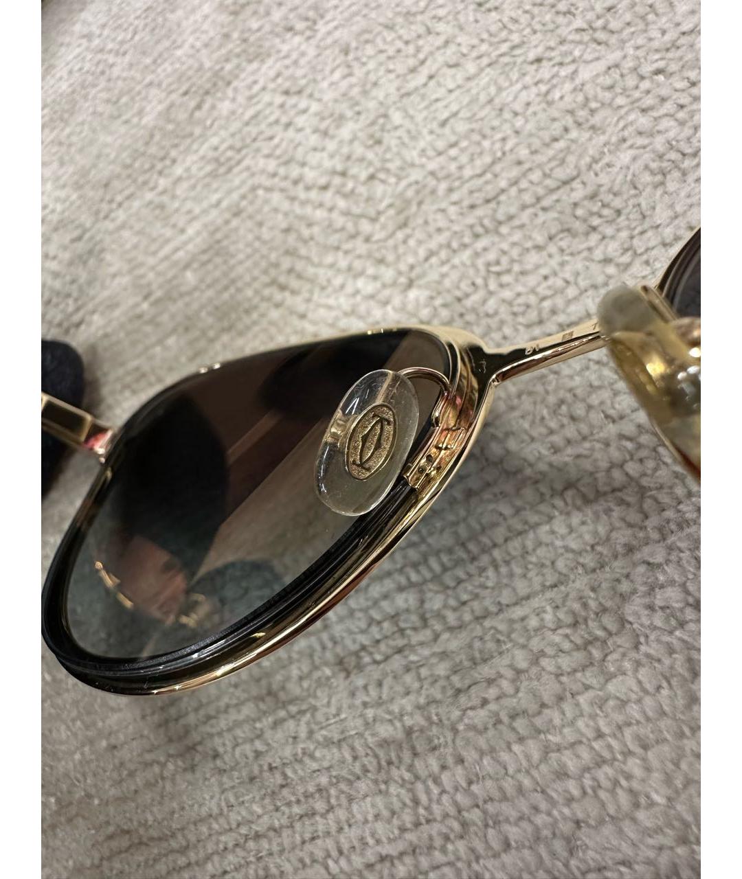 CARTIER Черные солнцезащитные очки, фото 6