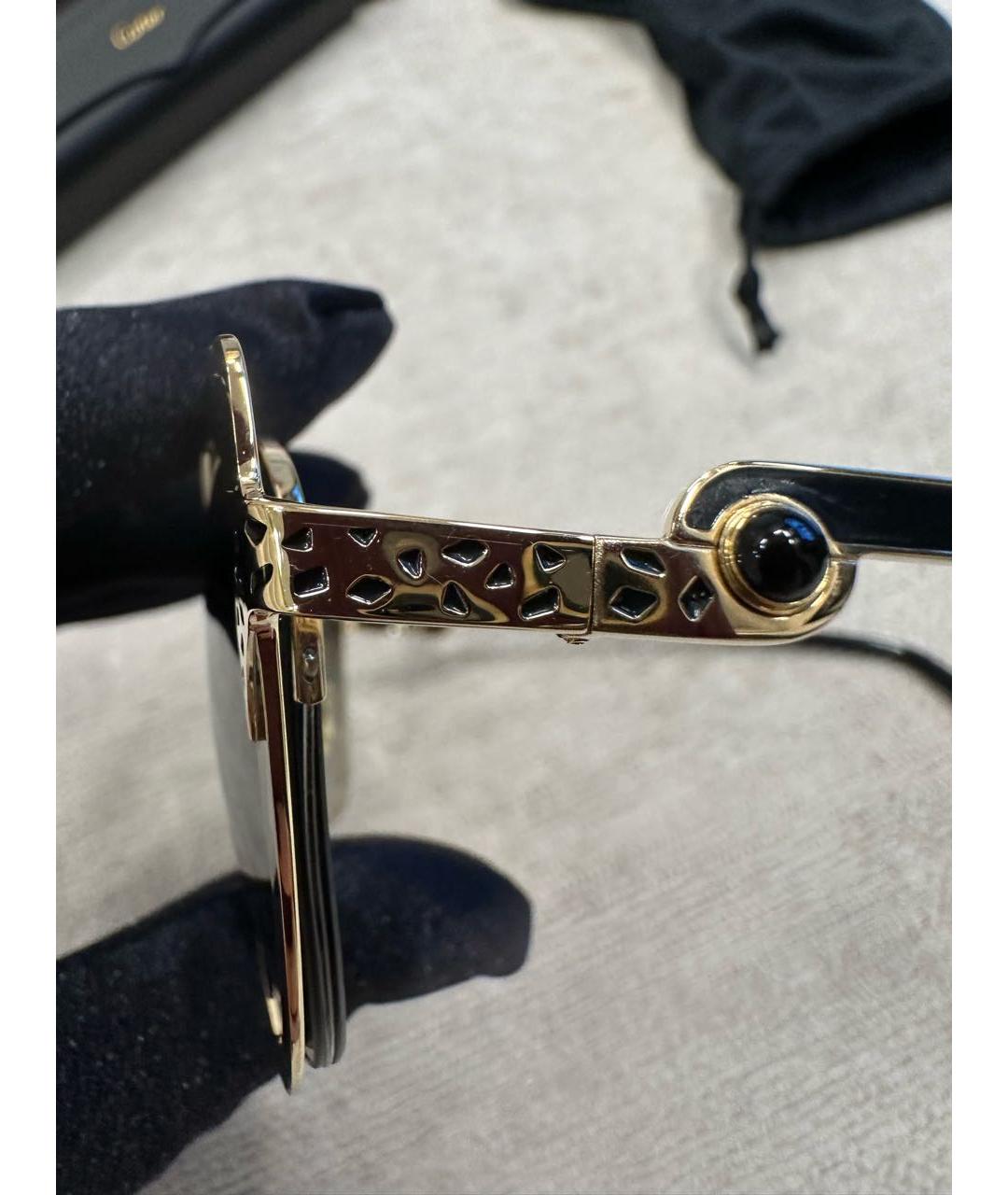 CARTIER Черные солнцезащитные очки, фото 7