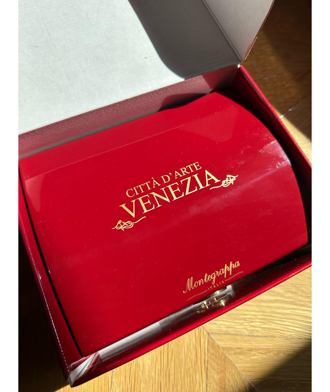 MONTEGRAPPA Бордовая металлическая шариковая ручка, фото 3