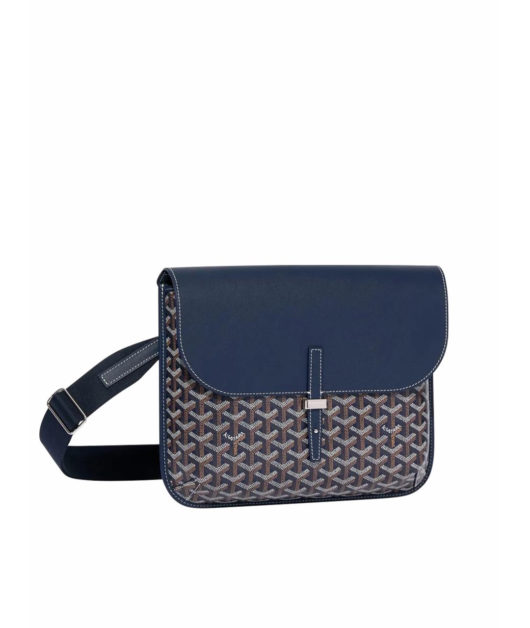 GOYARD Темно-синяя сумка на плечо, фото 1