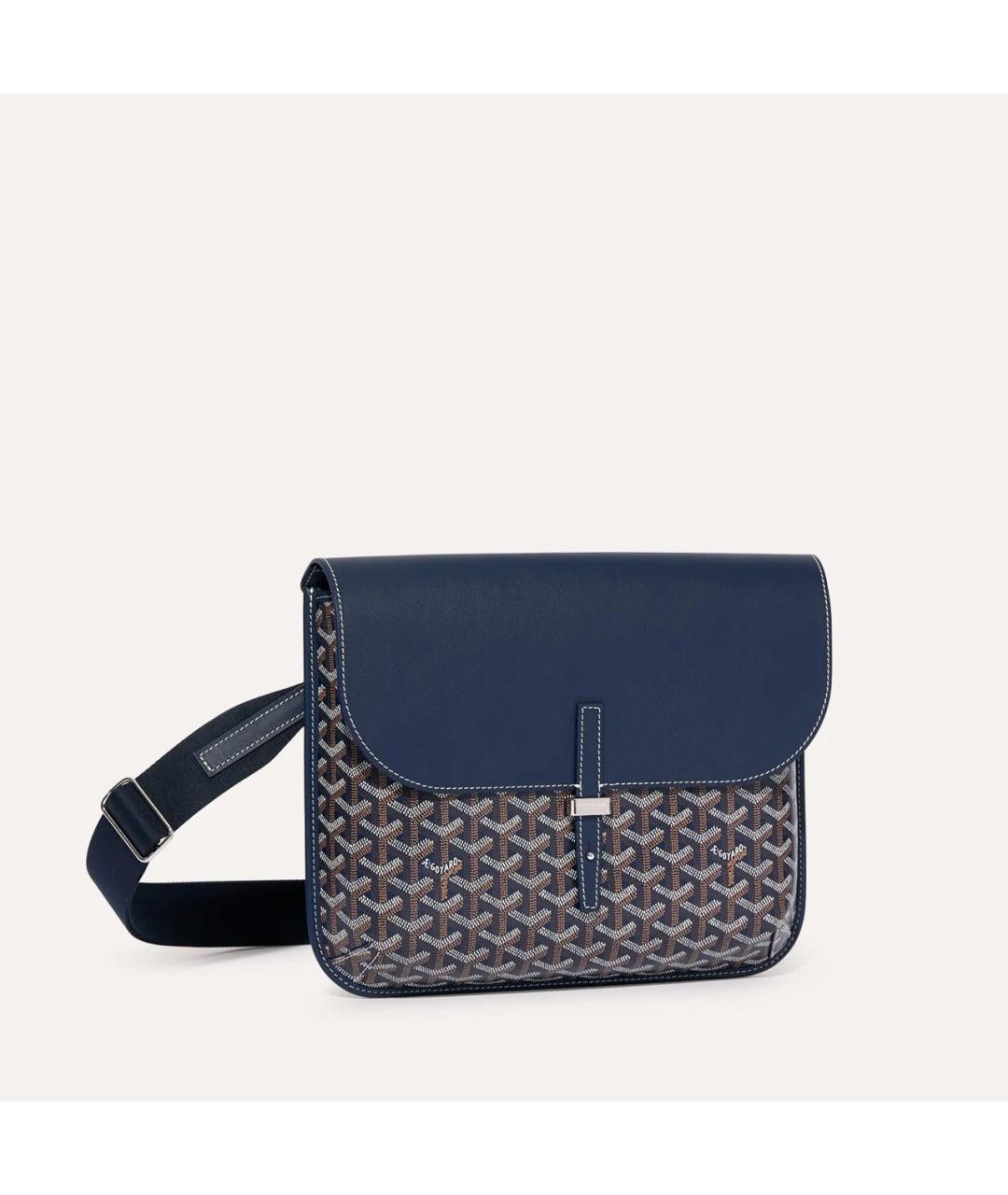 GOYARD Темно-синяя сумка на плечо, фото 6