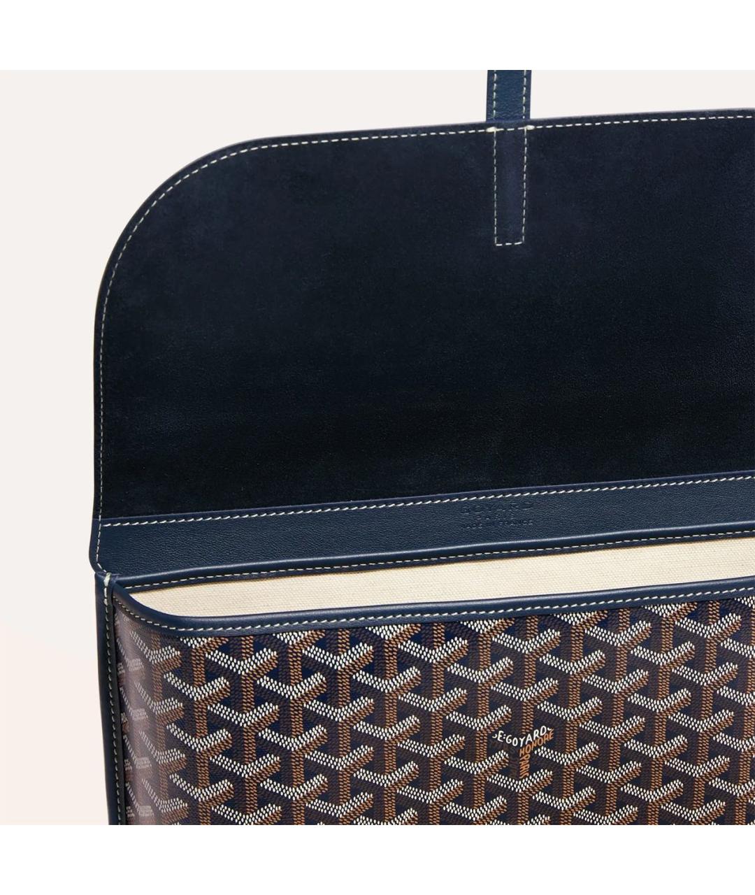 GOYARD Темно-синяя сумка на плечо, фото 5
