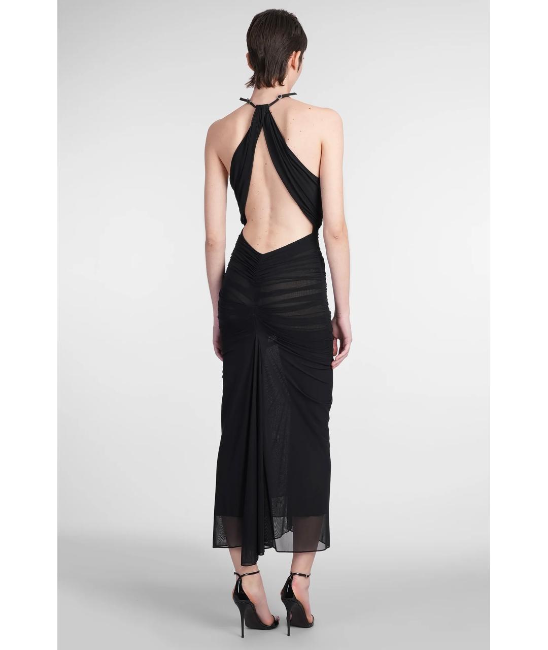 MUGLER Черное коктейльное платье, фото 9