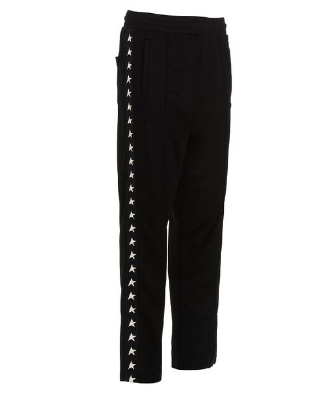 GOLDEN GOOSE DELUXE BRAND Черные прямые брюки, фото 3