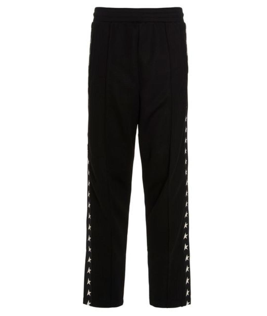GOLDEN GOOSE DELUXE BRAND Черные прямые брюки, фото 1