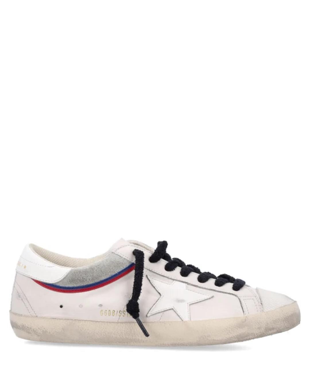 GOLDEN GOOSE DELUXE BRAND Мульти кожаные низкие кроссовки / кеды, фото 1