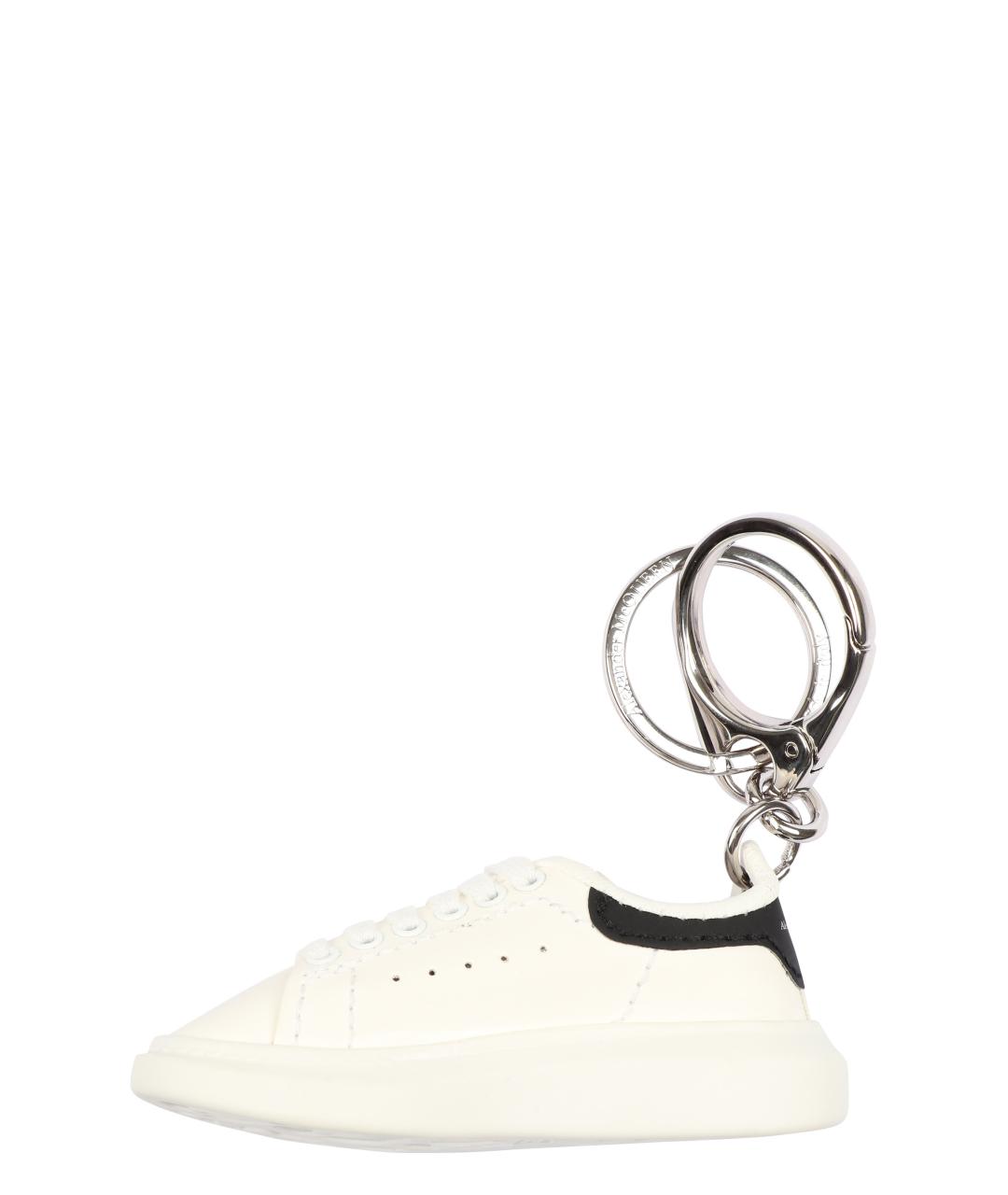 ALEXANDER MCQUEEN Белый брелок, фото 3