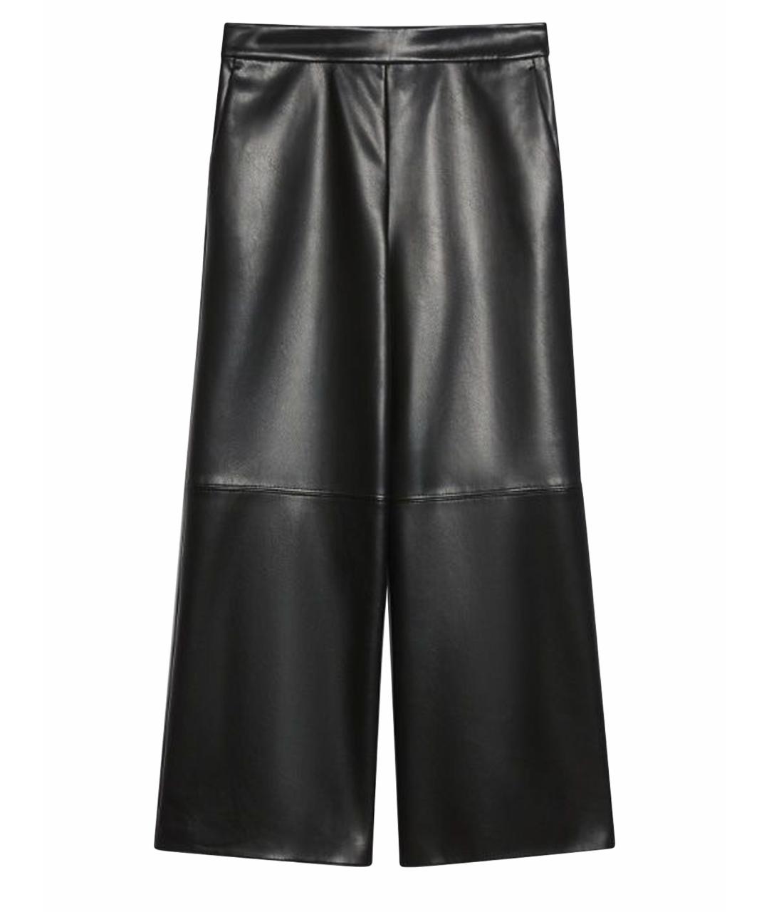 'S MAX MARA Черные прямые брюки, фото 1