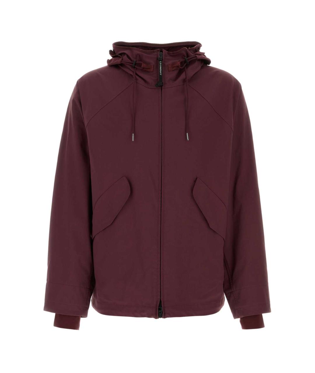 CP COMPANY Бордовая полиамидовая куртка, фото 1