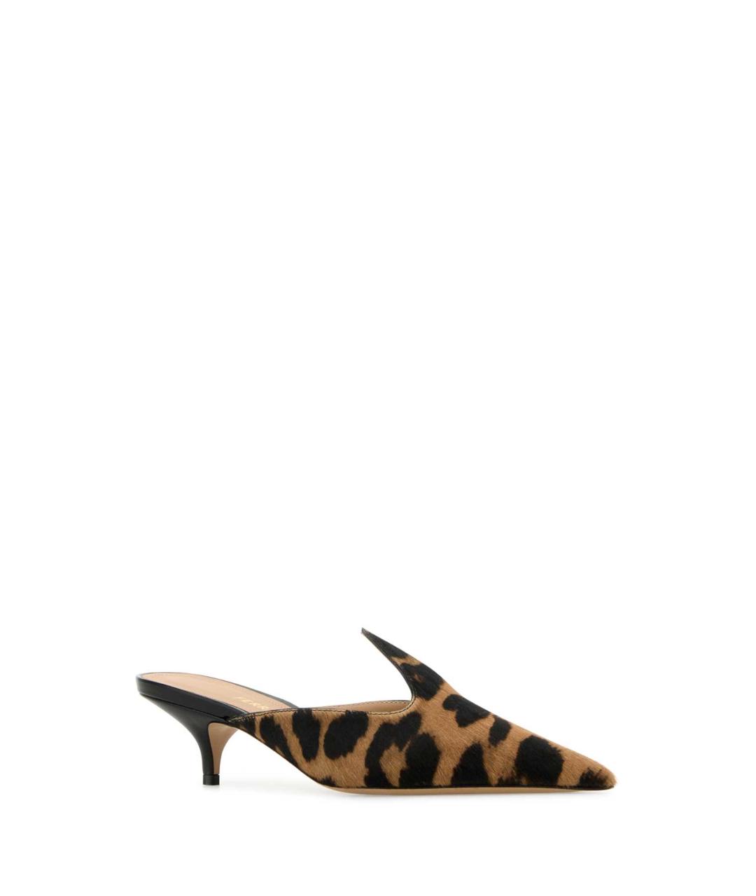 FERRAGAMO Мульти кожаные мюли, фото 2