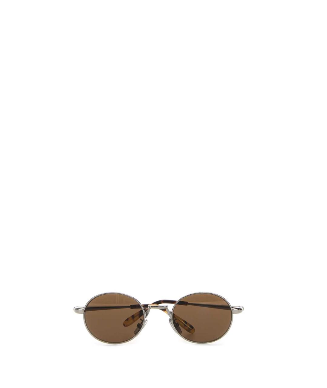 LOEWE Серебряные металлические солнцезащитные очки, фото 2