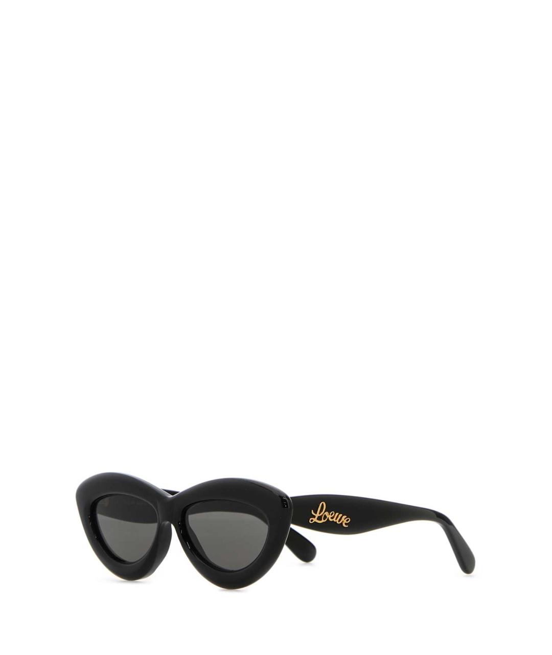 LOEWE Черные пластиковые солнцезащитные очки, фото 1