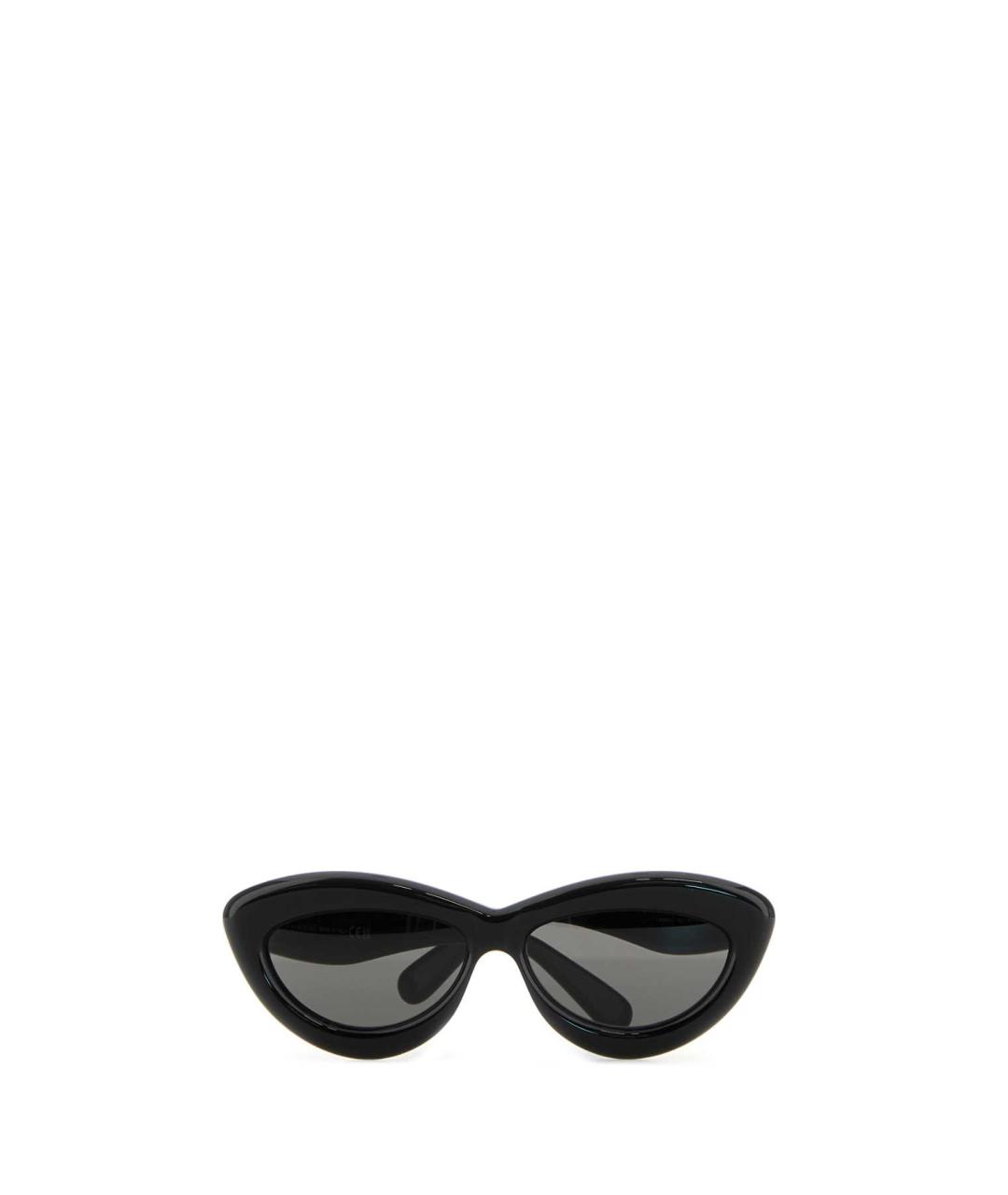 LOEWE Черные пластиковые солнцезащитные очки, фото 2