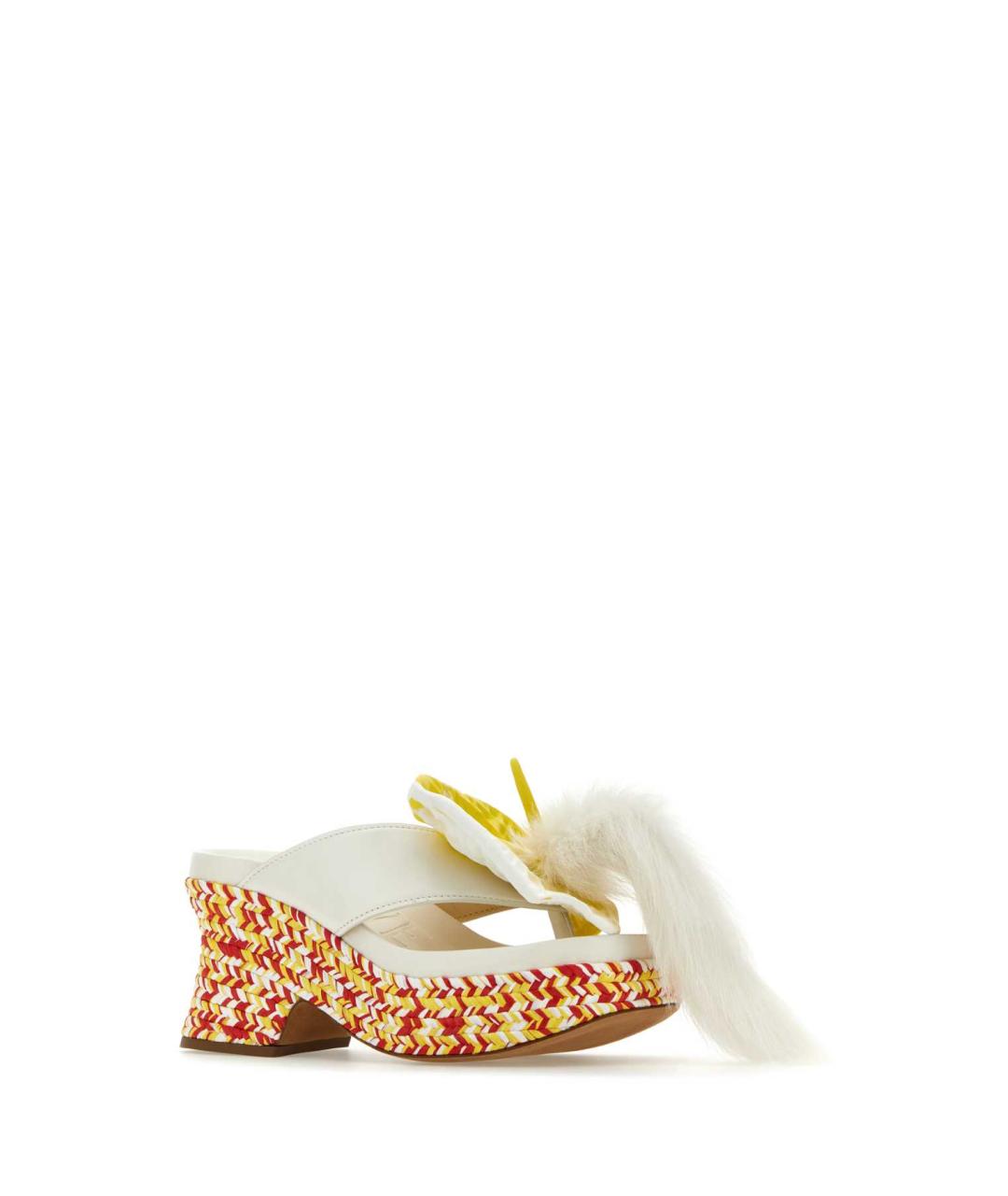 LOEWE Мульти кожаные сабо, фото 2