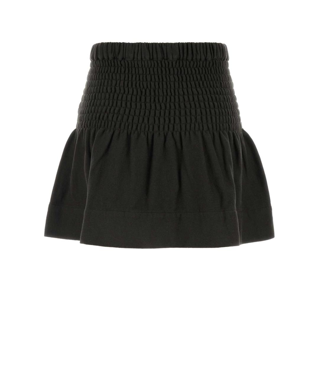 ISABEL MARANT Черная полиэстеровая юбка мини, фото 2