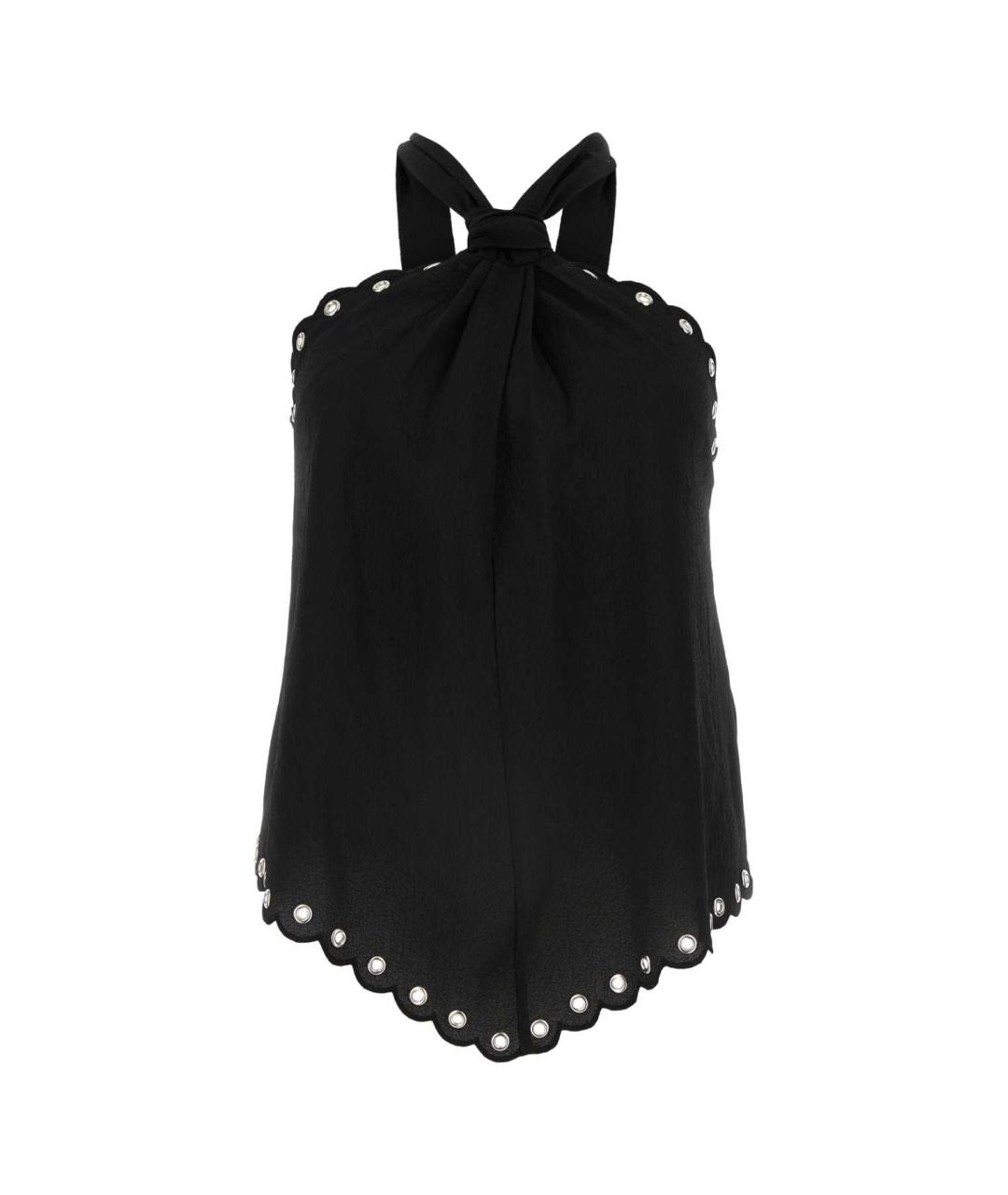 ISABEL MARANT Черная полиэстеровая майка, фото 1