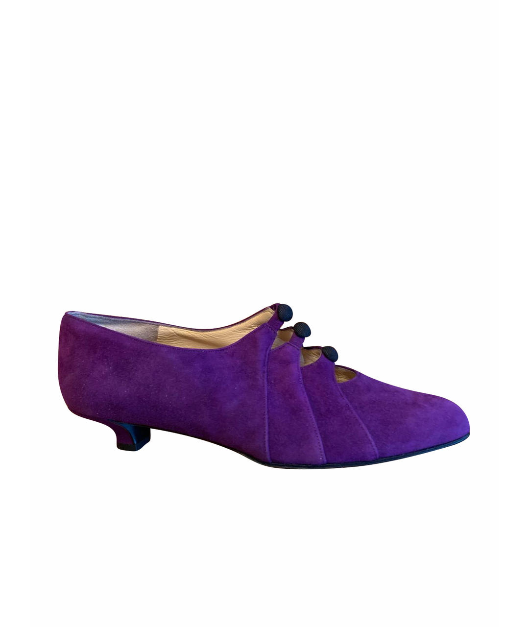 CHARLES JEFFREY LOVERBOY Фиолетовые замшевые туфли, фото 1