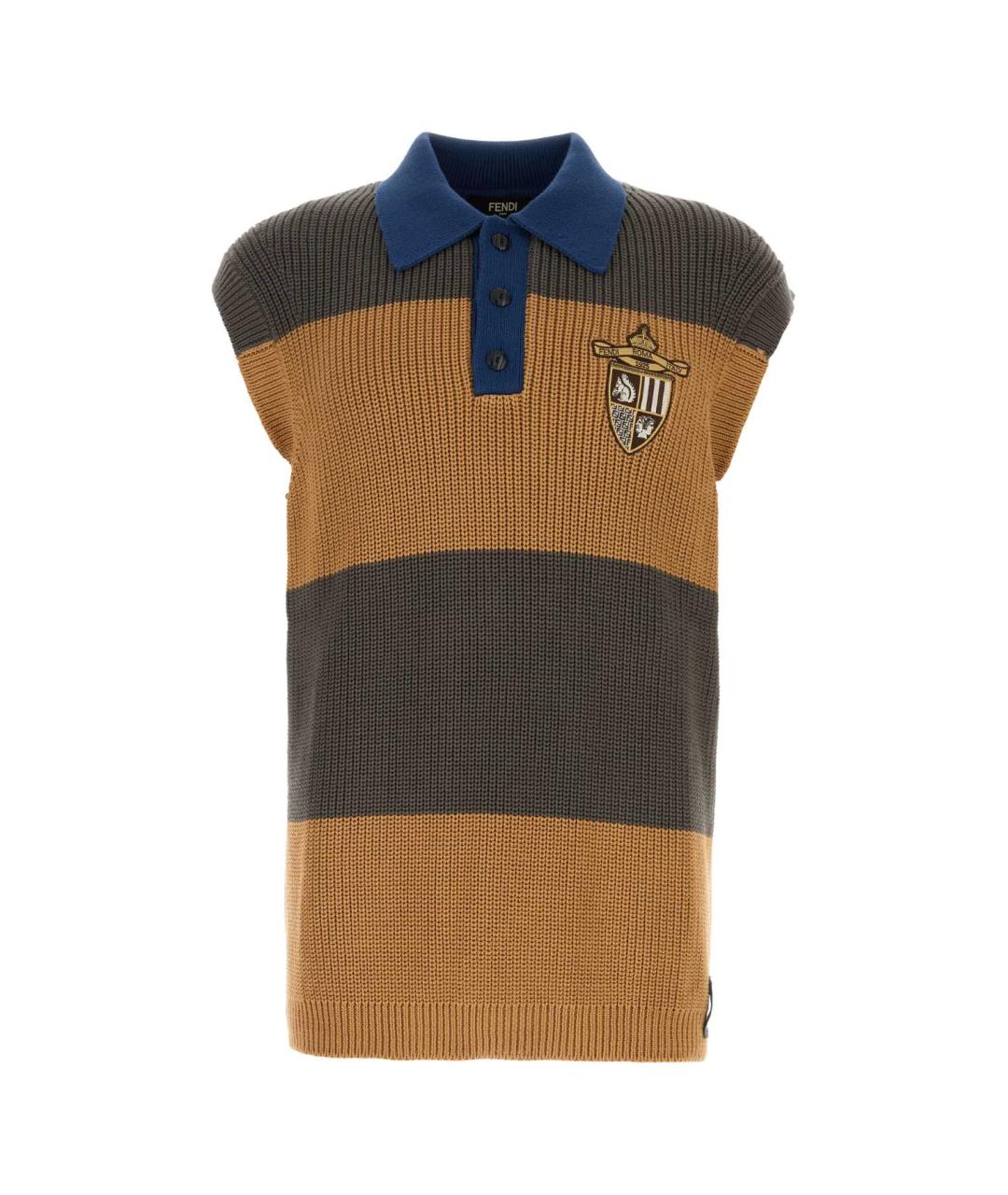 FENDI Мульти хлопковая жилетка, фото 1