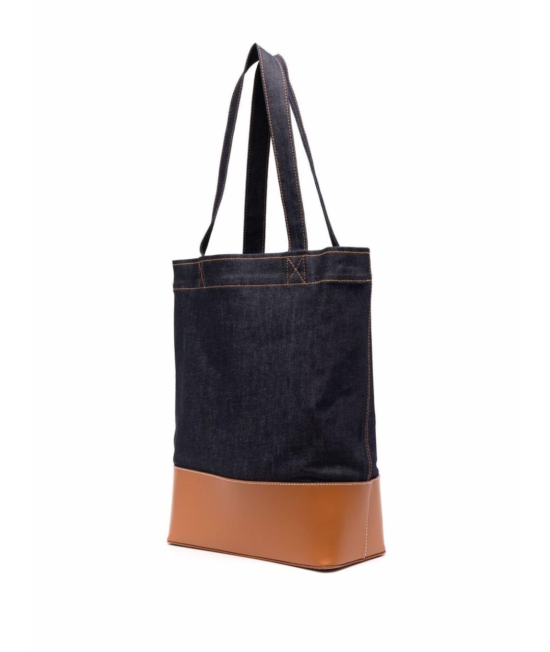 A.P.C. Мульти деним сумка тоут, фото 5