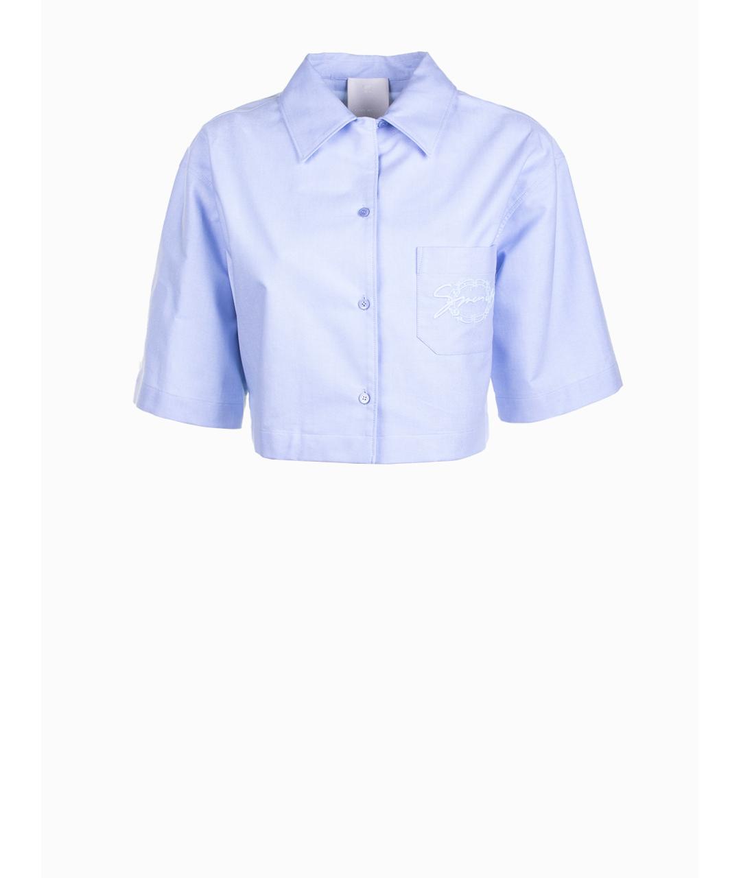 GIVENCHY Голубая хлопковая рубашка, фото 5