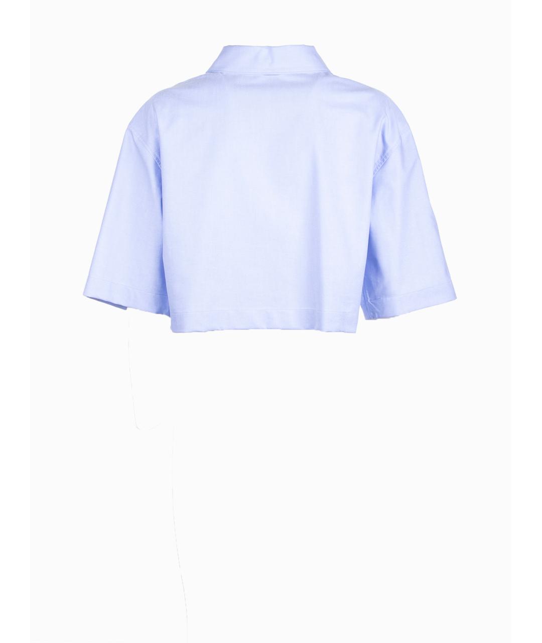 GIVENCHY Голубая хлопковая рубашка, фото 3