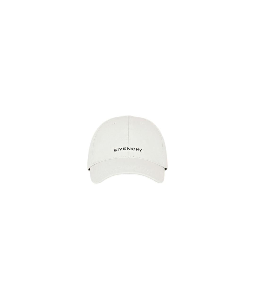 GIVENCHY Белая хлопковая кепка, фото 1