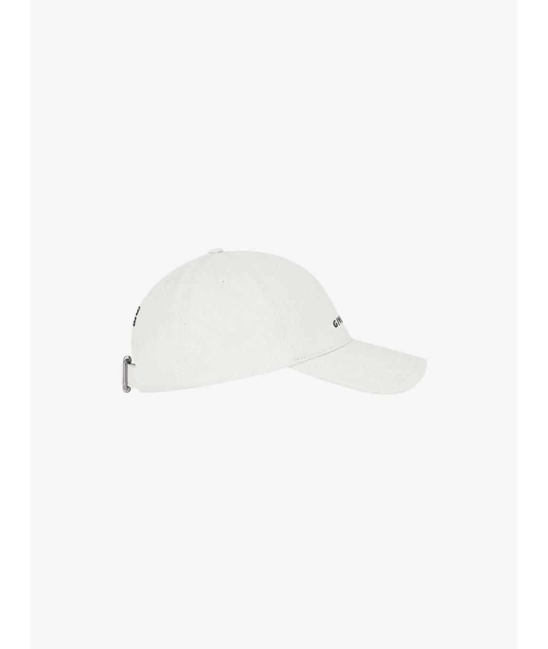 GIVENCHY Белая хлопковая кепка, фото 2