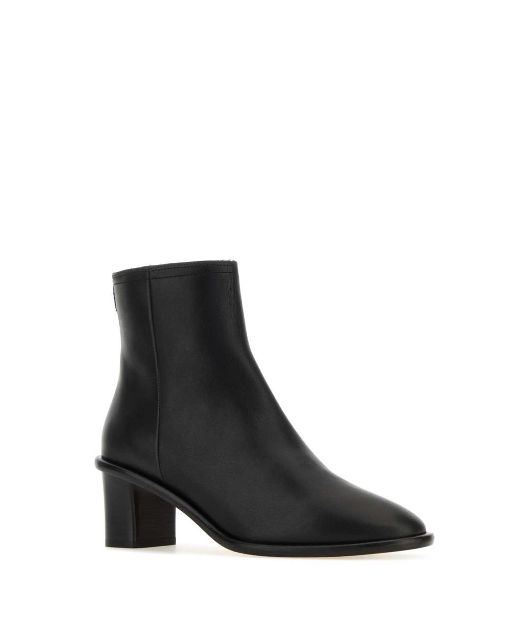 ISABEL MARANT Черные кожаные ботильоны, фото 2